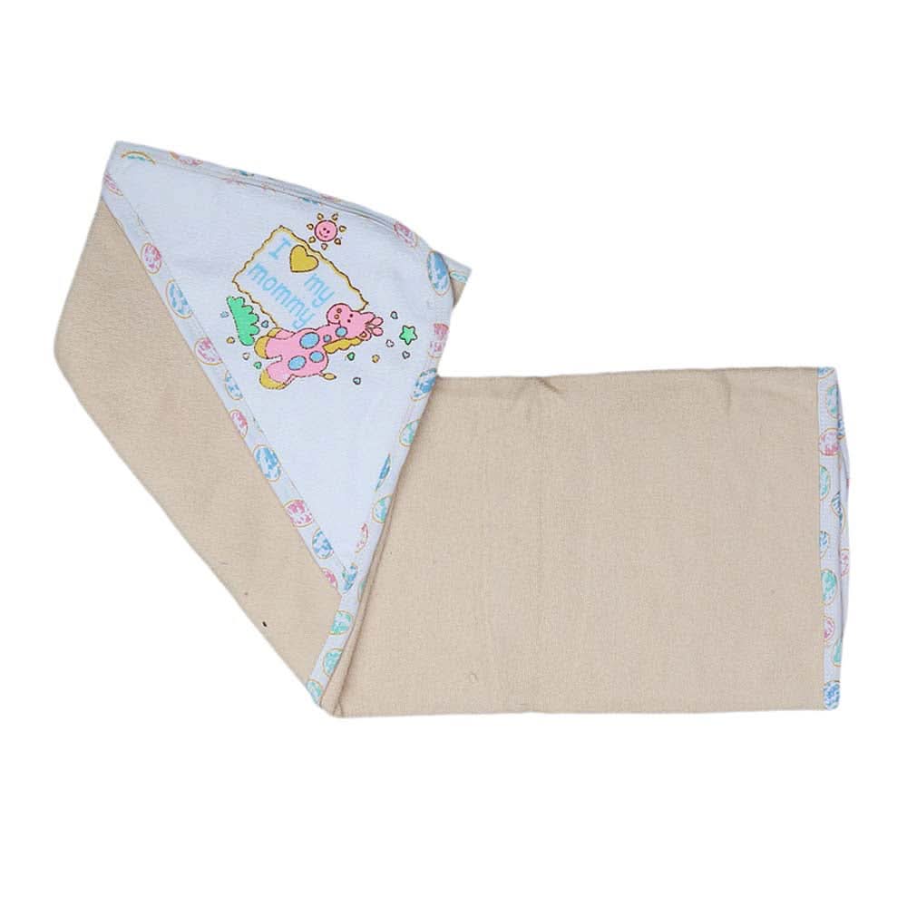 Newborn Baby Bath Towel - Off White, Kids, Bath Accessories, Chase Value, Chase Value