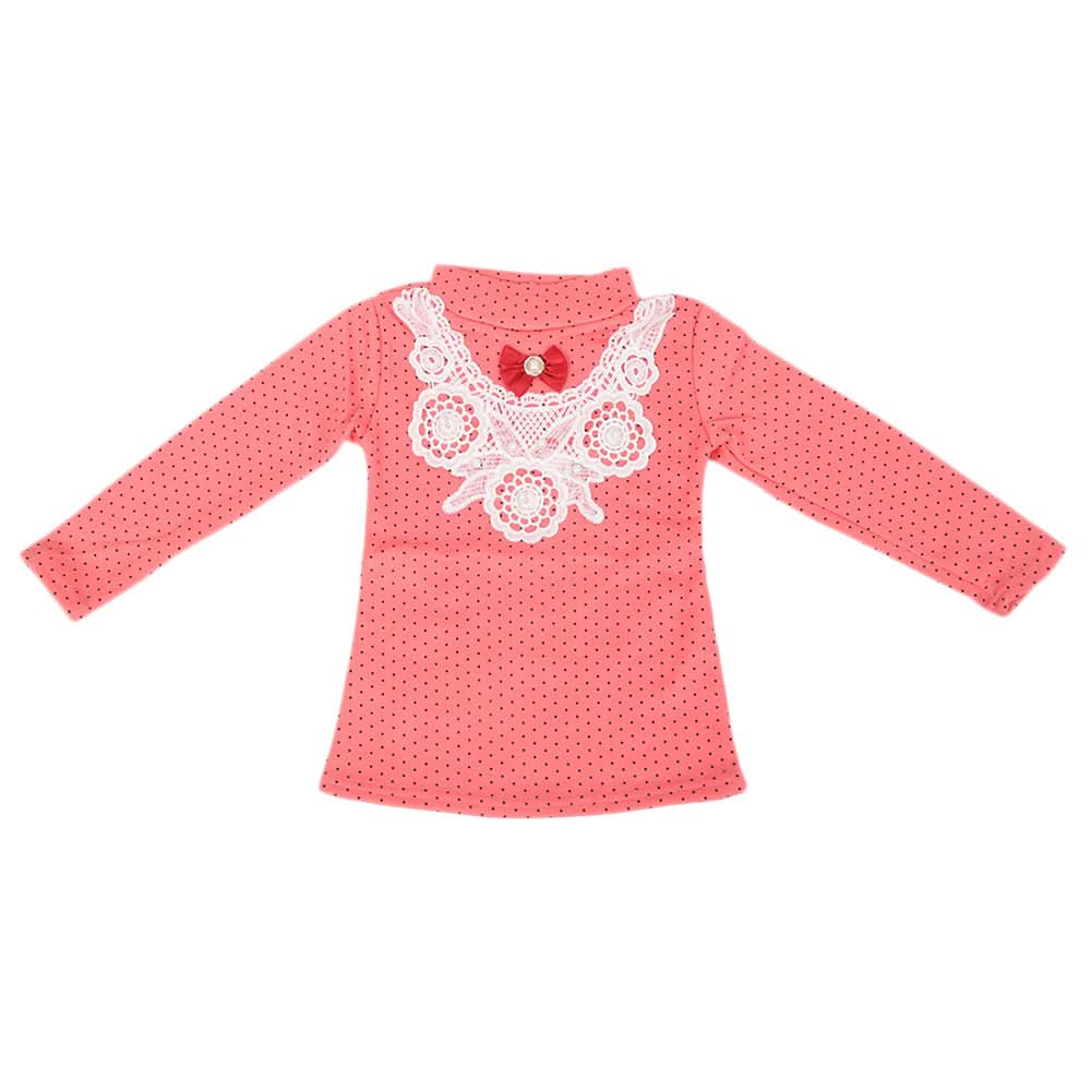 Girls Full Sleeves T-Shirt - Pink, Kids, Girls T-Shirts, Chase Value, Chase Value