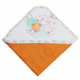 Newborn Baby Bath Towel -  Orange, Kids, Bath Accessories, Chase Value, Chase Value