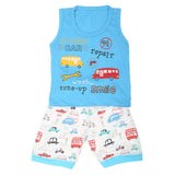 Boys Sando Suit 9232 - Blue, Kids, Boys Sets And Suits, Chase Value, Chase Value