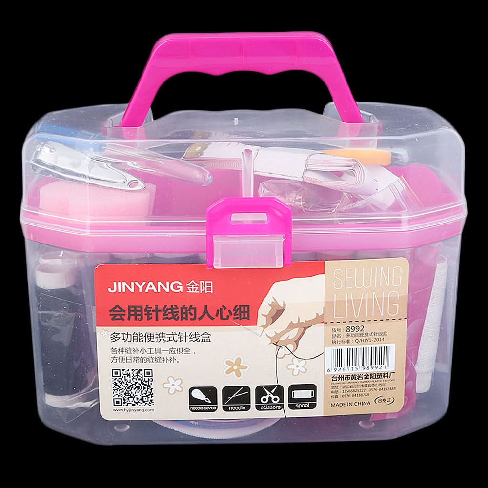 Sewing Box 151-8992 - Purple, Home & Lifestyle, Storage Boxes, Chase Value, Chase Value