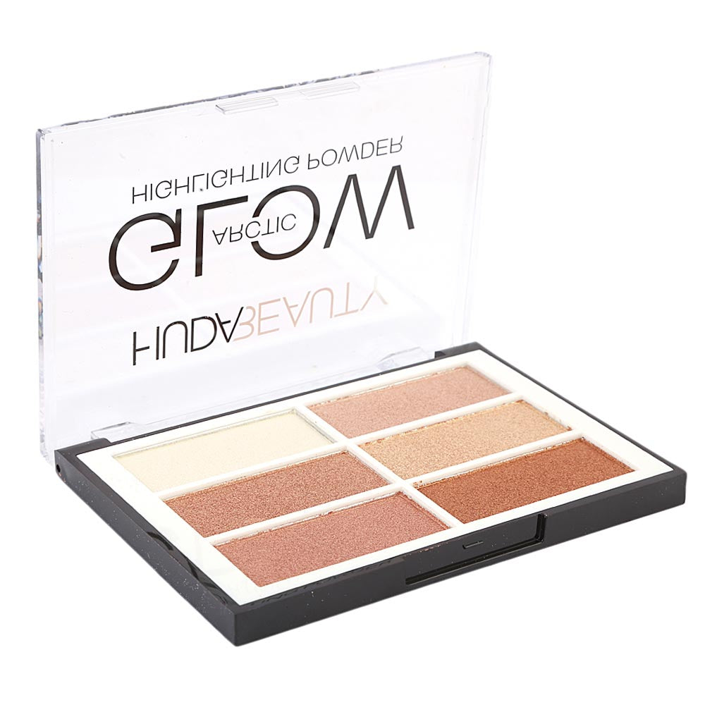 Huda Beauty Glow Arctic Highlighter 6 In 1 (H-73001), Beauty & Personal Care, Highlighter, Chase Value, Chase Value