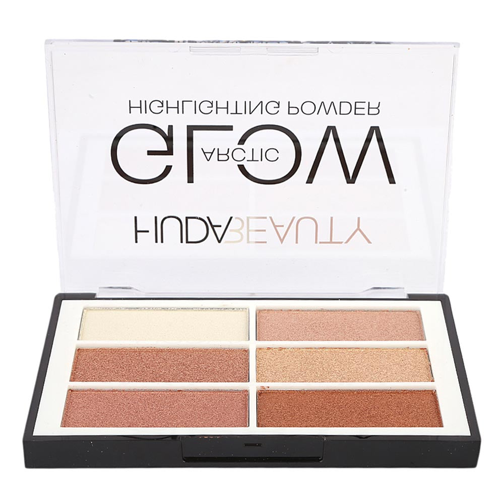 Huda Beauty Glow Arctic Highlighter 6 In 1 (H-73001), Beauty & Personal Care, Highlighter, Chase Value, Chase Value