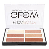 Huda Beauty Glow Arctic Highlighter 6 In 1 (H-73001), Beauty & Personal Care, Highlighter, Chase Value, Chase Value