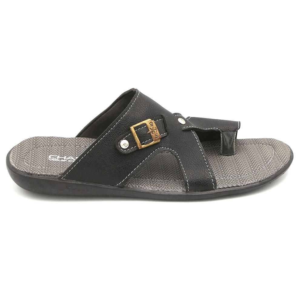 Men's Slipper (A-4) - Black, Men, Slippers, Chase Value, Chase Value