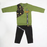 Boys Full Sleeves Suit - Green, Kids, Boys Sets And Suits, Chase Value, Chase Value