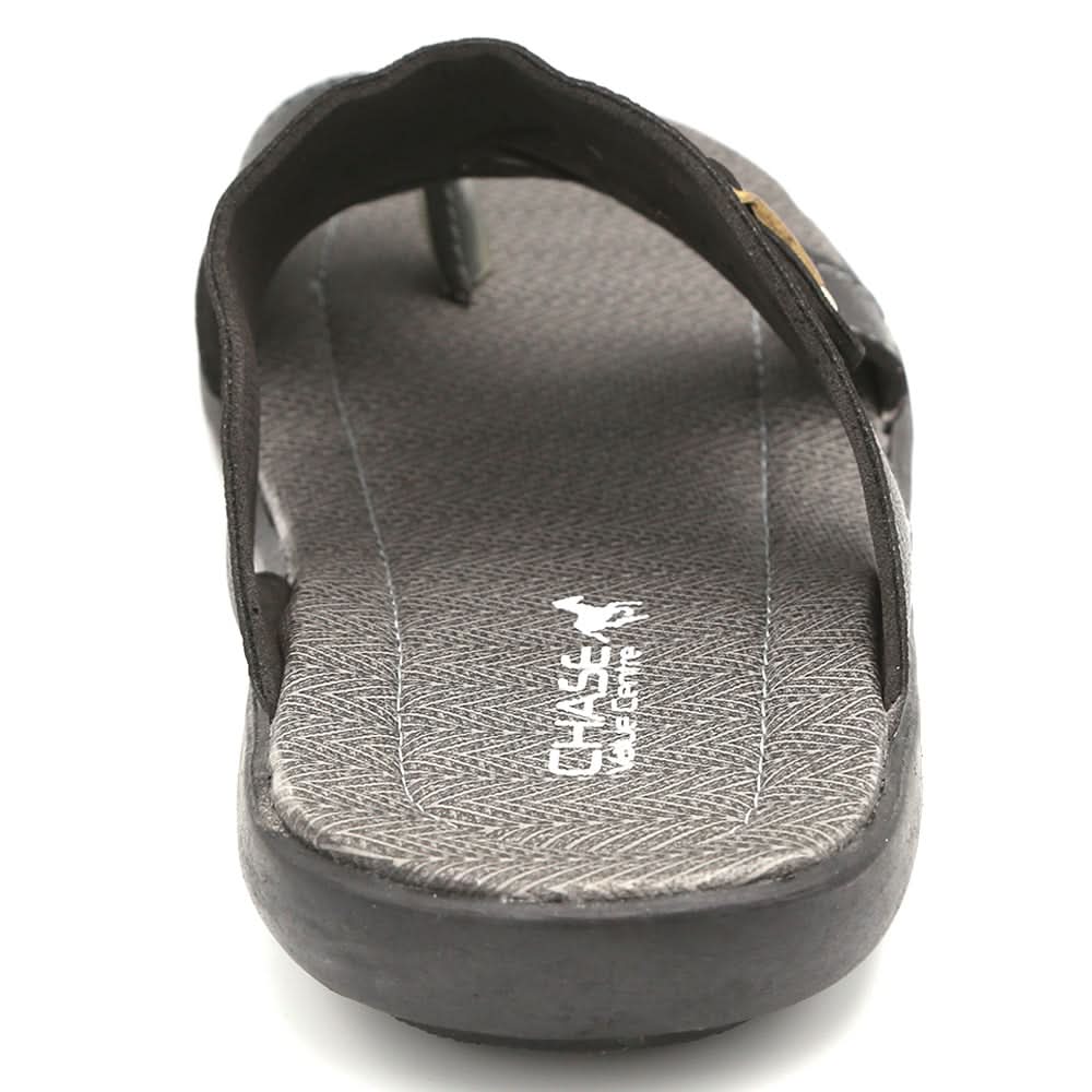 Men's Slipper (A-4) - Black, Men, Slippers, Chase Value, Chase Value