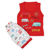 Boys Sando Suit 9232 - Red, Kids, Boys Sets And Suits, Chase Value, Chase Value