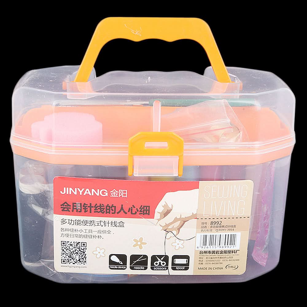 Sewing Box 151-8992 - Orange, Home & Lifestyle, Storage Boxes, Chase Value, Chase Value