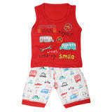 Boys Sando Suit 9232 - Red, Kids, Boys Sets And Suits, Chase Value, Chase Value