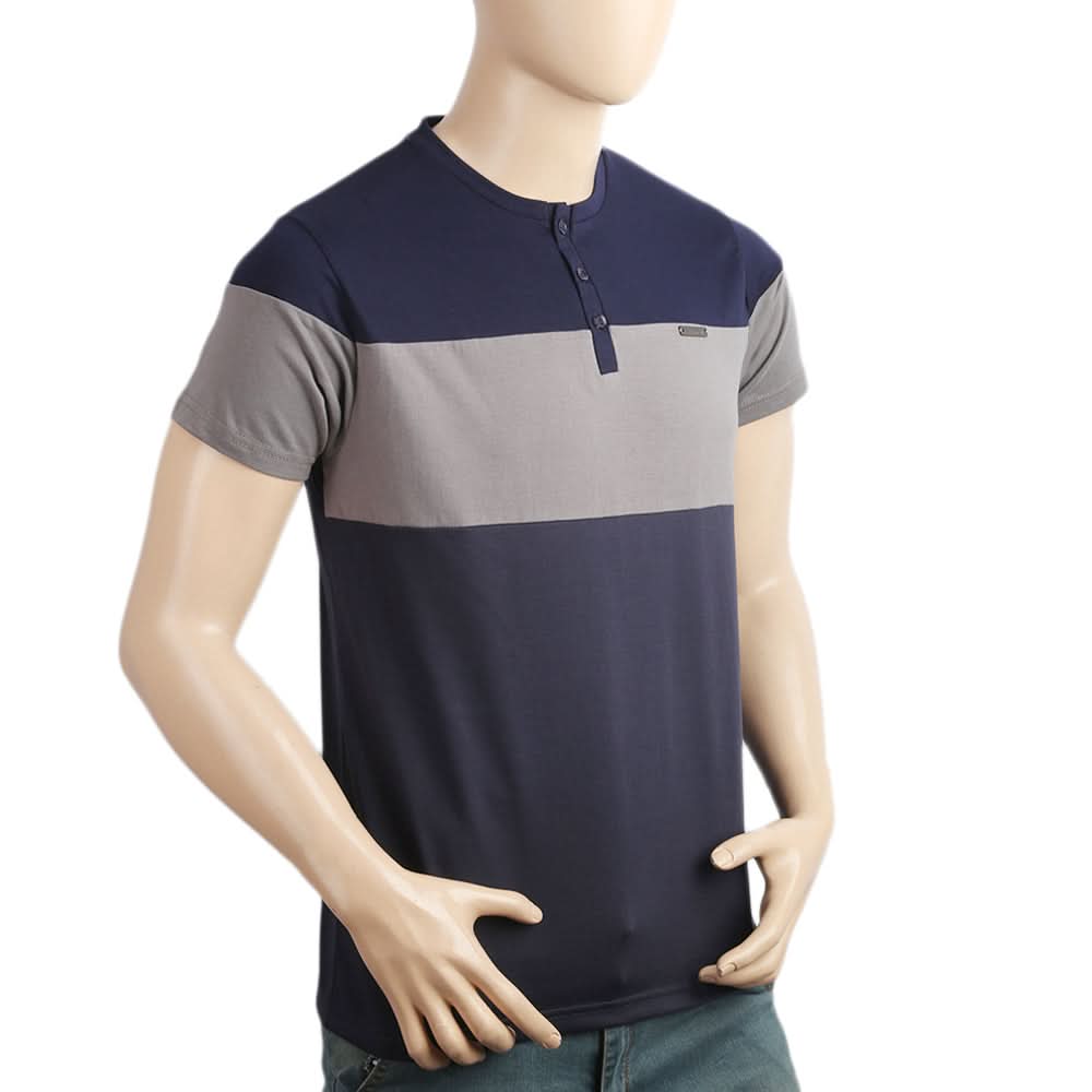 Men's Half Sleeves T-Shirt - Grey, Men, T-Shirts And Polos, Chase Value, Chase Value