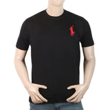 Men Half Sleeves T-Shirt - Black, Men, T-Shirts And Polos, Chase Value, Chase Value