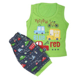 Boys Sando Suit - Green, Kids, Boys Sets And Suits, Chase Value, Chase Value