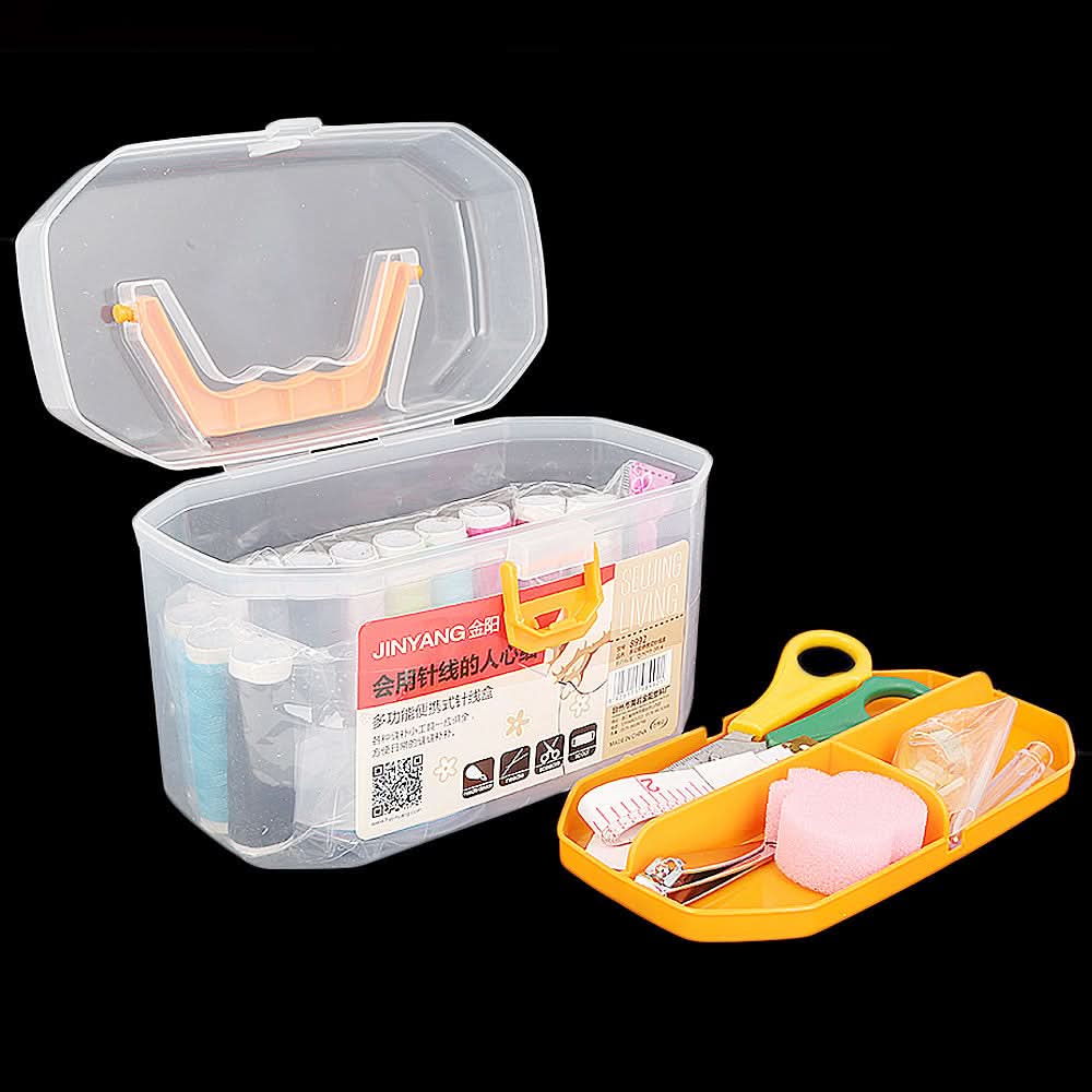 Sewing Box 151-8992 - Orange, Home & Lifestyle, Storage Boxes, Chase Value, Chase Value