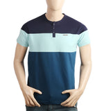 Men's Half Sleeves T-Shirt - Navy Blue, Men, T-Shirts And Polos, Chase Value, Chase Value