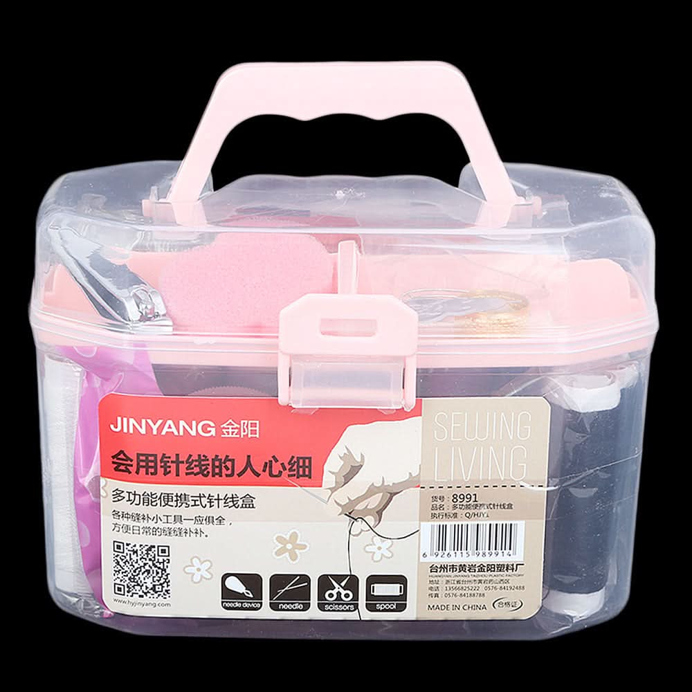 Sewing Box 151-8991 - Light Pink, Home & Lifestyle, Storage Boxes, Chase Value, Chase Value