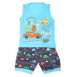 Boys Sando Suit - Blue, Kids, Boys Sets And Suits, Chase Value, Chase Value