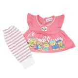 Newborn Girls Half Sleeves Short Suit - Pink, Kids, NB Girls Sets And Suits, Chase Value, Chase Value