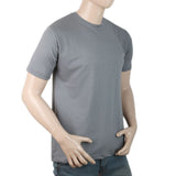 Men Half Sleeves T-Shirt - Grey, Men, T-Shirts And Polos, Chase Value, Chase Value