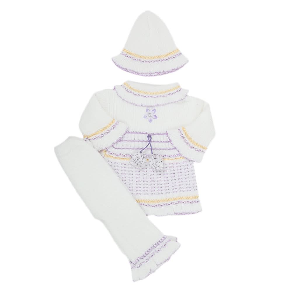 Newborn Girls Irani Suit - Purple, Kids, NB Girls Sets And Suits, Chase Value, Chase Value