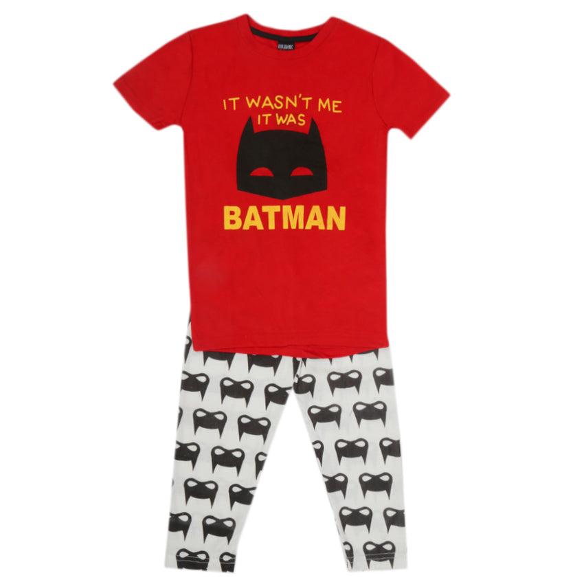 Boys Sleeping Suits - Red, Boys Sets & Suits, Chase Value, Chase Value