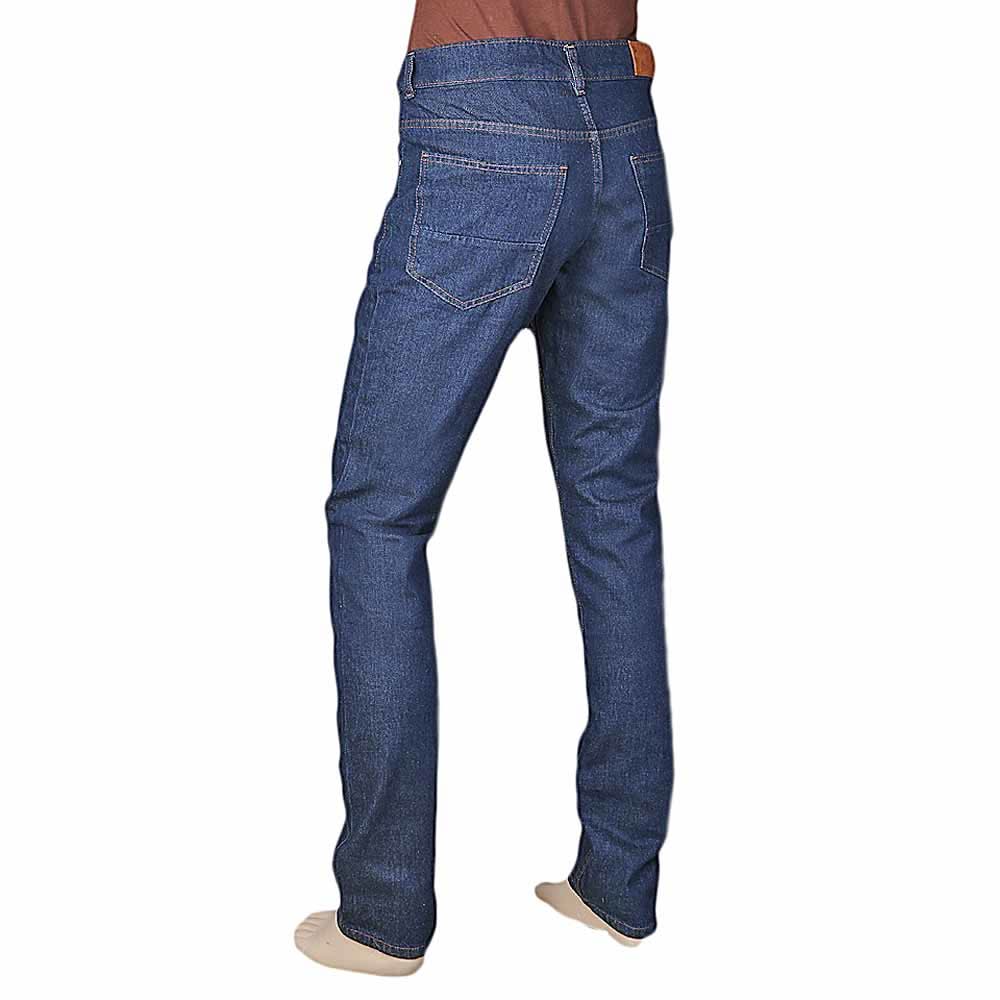 Men's Basic Rigid Denim Pant - Dark Blue, Men, Casual Pants And Jeans, Chase Value, Chase Value