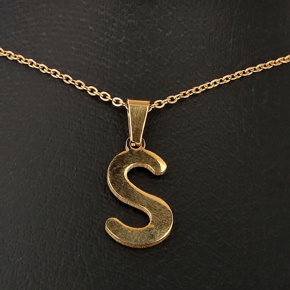 Women's Alphabetic Locket Set - Gold, Women, Chains & Lockets, Chase Value, Chase Value