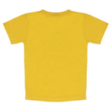 Boys Emboss Logo T-Shirt - Yellow, Boys T-Shirts, Chase Value, Chase Value