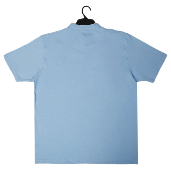 Eminent Half Sleeves Polo T-Shirt - Sky Blue, Men, T-Shirts And Polos, Eminent, Chase Value