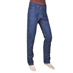 Men's Basic Rigid Denim Pant - Dark Blue, Men, Casual Pants And Jeans, Chase Value, Chase Value