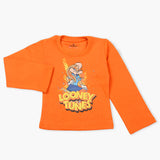 Eminent Girls Full Sleeves T-Shirt - Orange, Girls T-Shirts, Eminent, Chase Value