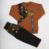 Boys Full Sleeves Suit - Brown, Kids, Boys Sets And Suits, Chase Value, Chase Value