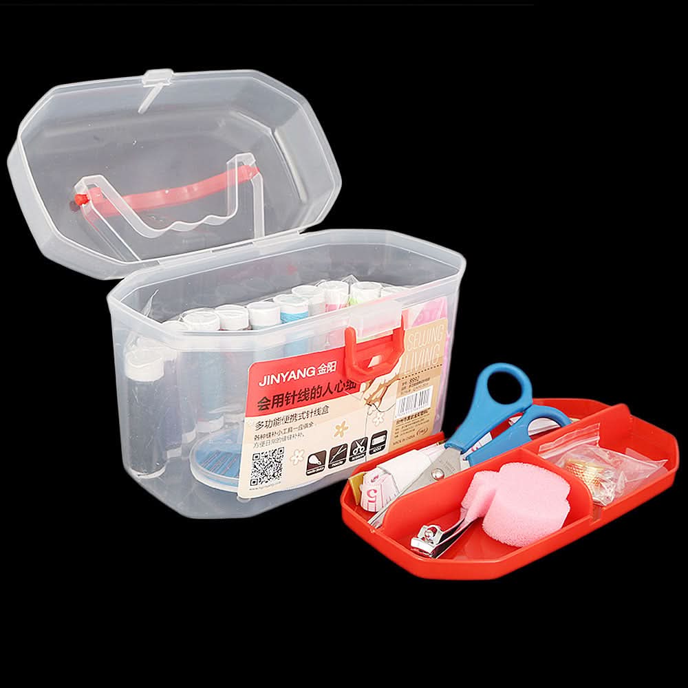 Sewing Box 151-8992 - Red, Home & Lifestyle, Storage Boxes, Chase Value, Chase Value