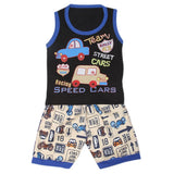 Boys Sando Suit - Black, Kids, Boys Sets And Suits, Chase Value, Chase Value