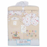 Newborn Gift Sets 10 Pcs - Beige, Kids, Newborn Gift Set, Chase Value, Chase Value