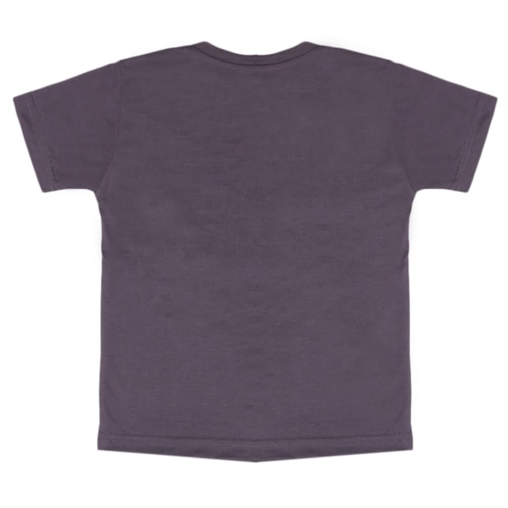 Boys Emboss Logo T-Shirt - Grey, Boys T-Shirts, Chase Value, Chase Value