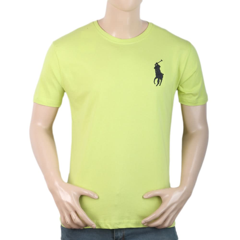 Men Half Sleeves T-Shirt - Light Green, Men, T-Shirts And Polos, Chase Value, Chase Value