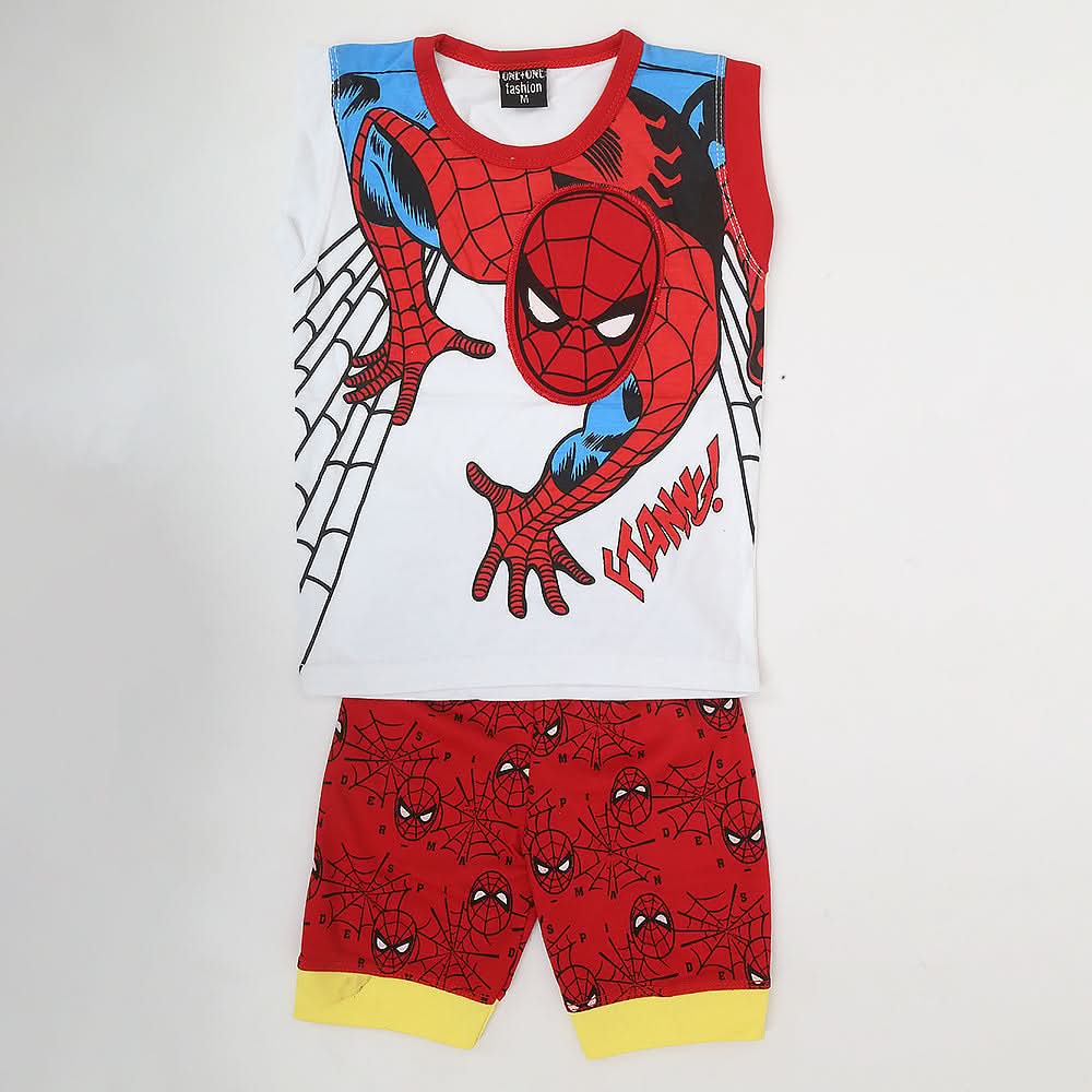 Boys Sando Suit - White, Kids, Boys Sets And Suits, Chase Value, Chase Value