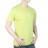 Men Half Sleeves T-Shirt - Light Green, Men, T-Shirts And Polos, Chase Value, Chase Value
