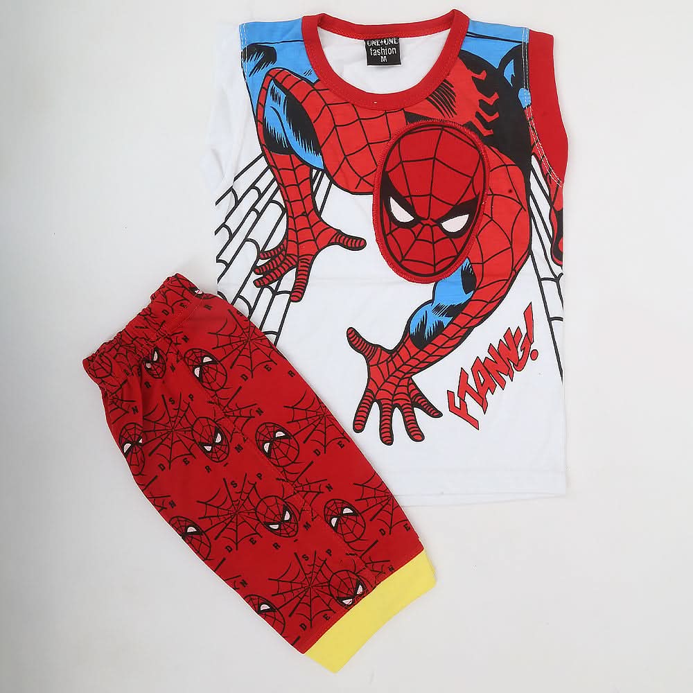 Boys Sando Suit - White, Kids, Boys Sets And Suits, Chase Value, Chase Value