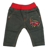 Newborn Boys Denim Pant - Olive Green, Kids, Newborn Boys Shorts And Pants, Chase Value, Chase Value