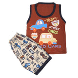 Boys Sando Suit - Brown, Kids, Boys Sets And Suits, Chase Value, Chase Value