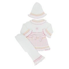 Newborn Girls Irani Suit - Pink, Kids, NB Girls Sets And Suits, Chase Value, Chase Value