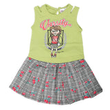 Newborn Girls Half Sleeves Short Suit - Green, Kids, NB Girls Sets And Suits, Chase Value, Chase Value