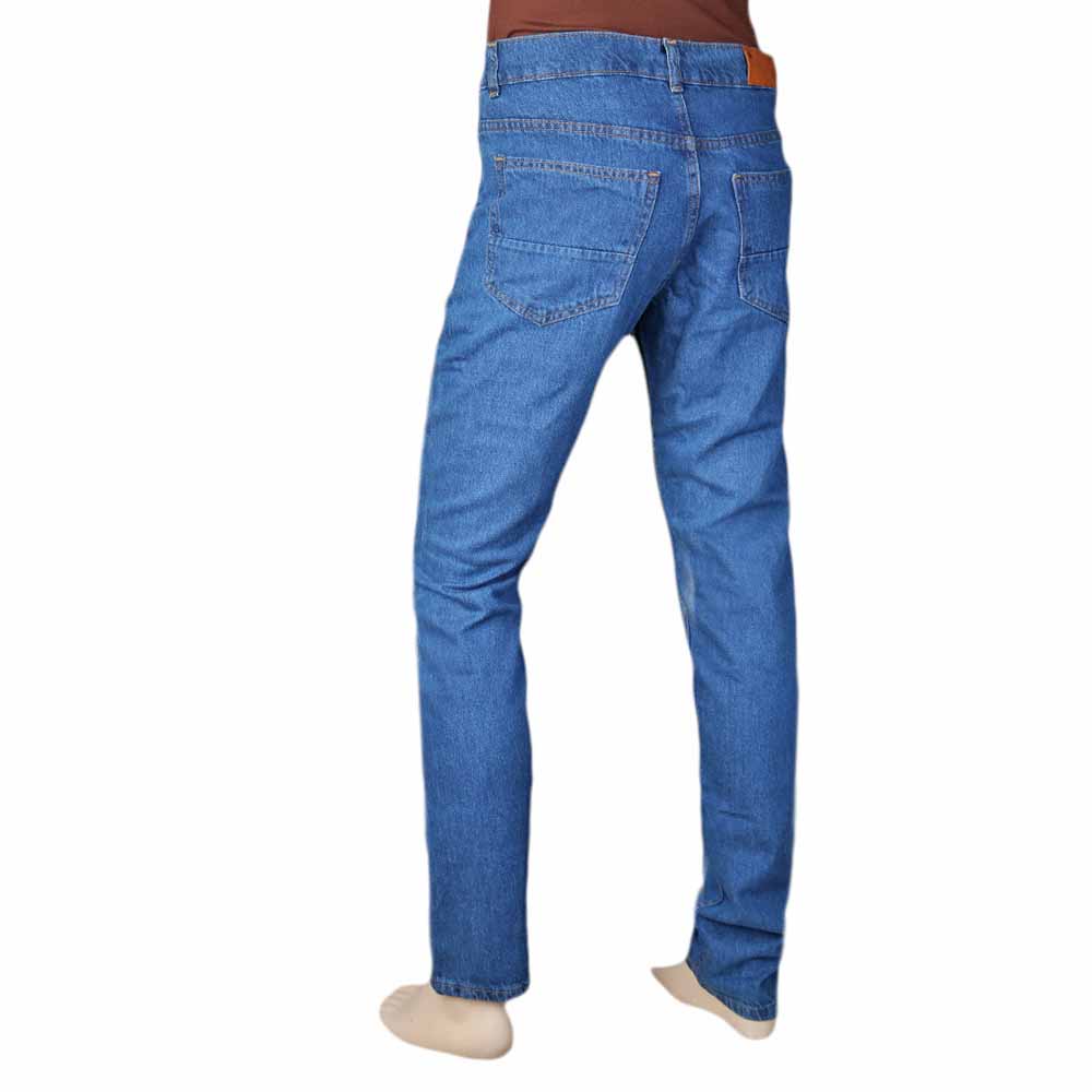 Men's Basic Rigid Denim Pant - Blue, Men, Casual Pants And Jeans, Chase Value, Chase Value