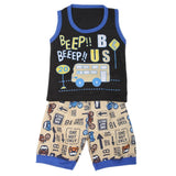Boys Sando Suit - Black, Kids, Boys Sets And Suits, Chase Value, Chase Value