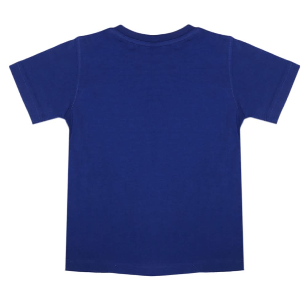 Boys Emboss Logo T-Shirt - Royal Blue, Boys T-Shirts, Chase Value, Chase Value