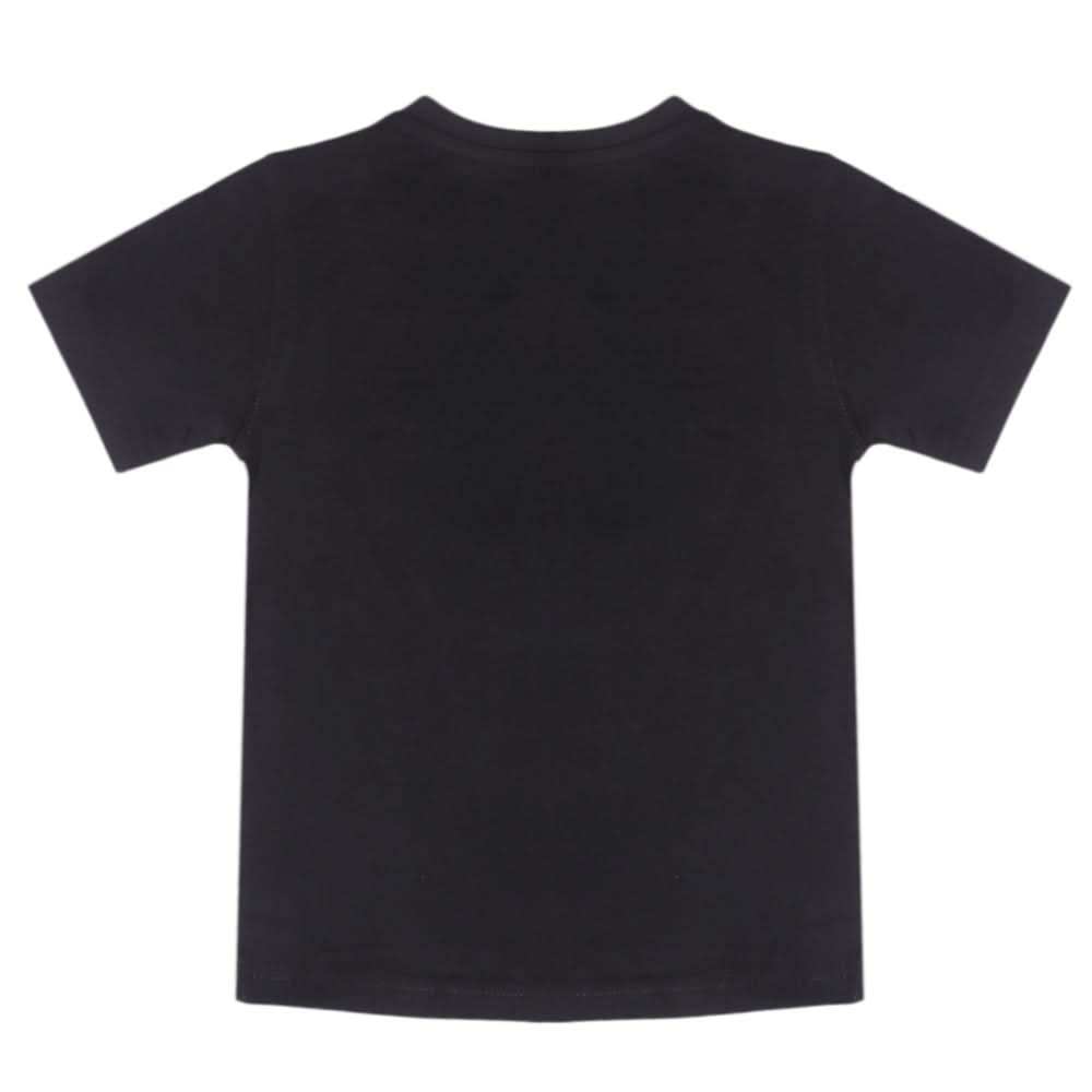 Boys Emboss Logo T-Shirt - Black, Boys T-Shirts, Chase Value, Chase Value