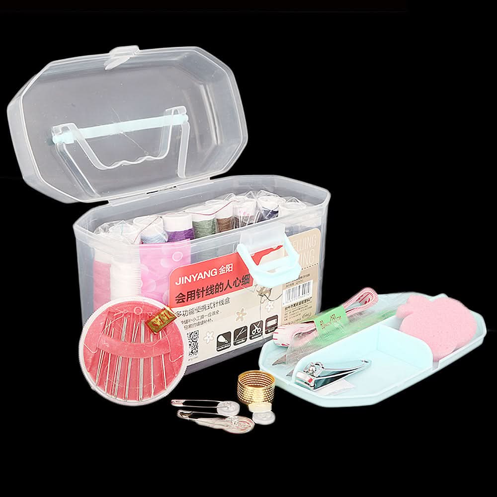 Sewing Box 151-8991 - Light Blue, Home & Lifestyle, Storage Boxes, Chase Value, Chase Value