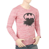 Men's Full Sleeves Twisted T-Shirt - Peach, Men, T-Shirts And Polos, Chase Value, Chase Value